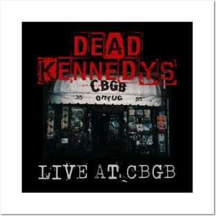 dead kennedy live at cbgb Posters and Art